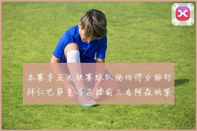 本赛季五大联赛球队场均得分排行拜仁巴萨皇马占据前三名阿森纳紧随其后位列第五